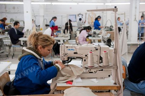 Sté Ditex usine de textile off shore à la Soukra dans la banlieue sud de Tunis