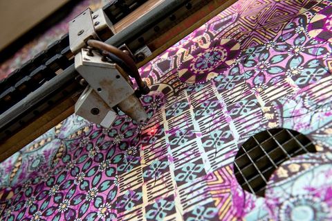Sté Ditex usine de textile off shore à la Soukra dans la banlieue sud de Tunis