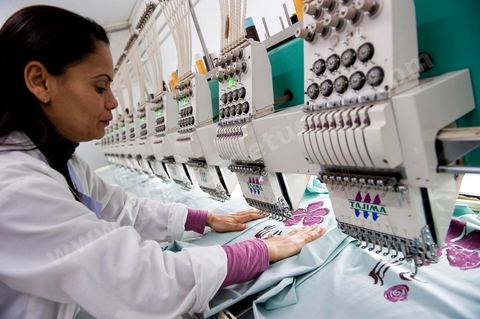 Sté Ditex usine de textile off shore à la Soukra dans la banlieue sud de Tunis