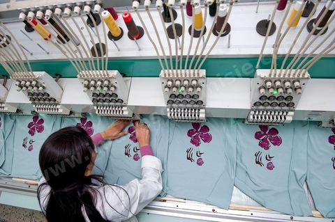 Sté Ditex usine de textile off shore à la Soukra dans la banlieue sud de Tunis