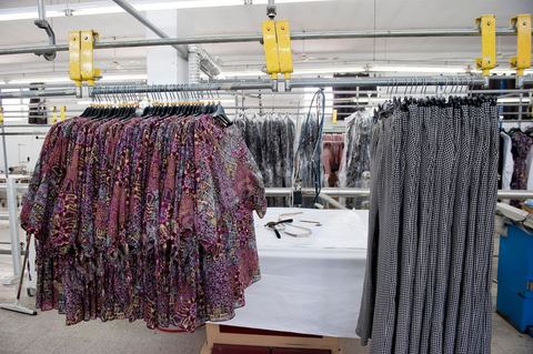 Sté Ditex usine de textile off shore à la Soukra dans la banlieue sud de Tunis