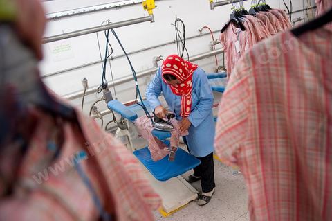 Sté Ditex usine de textile off shore à la Soukra dans la banlieue sud de Tunis