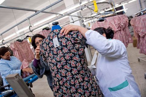 Sté Ditex usine de textile off shore à la Soukra dans la banlieue sud de Tunis