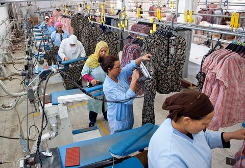 Sté Ditex usine de textile off shore à la Soukra dans la banlieue sud de Tunis