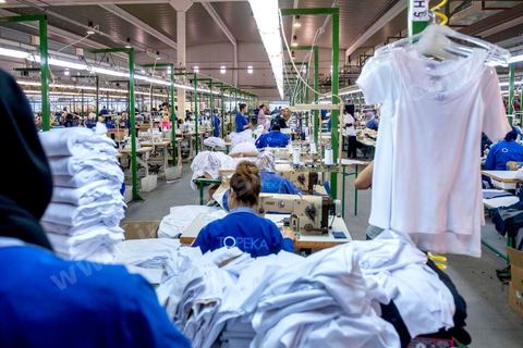juin 2016 : Sté TOPEKA de textiles au Parc D'activités économiques de Bizerte site de Menzel Bourguiba. 