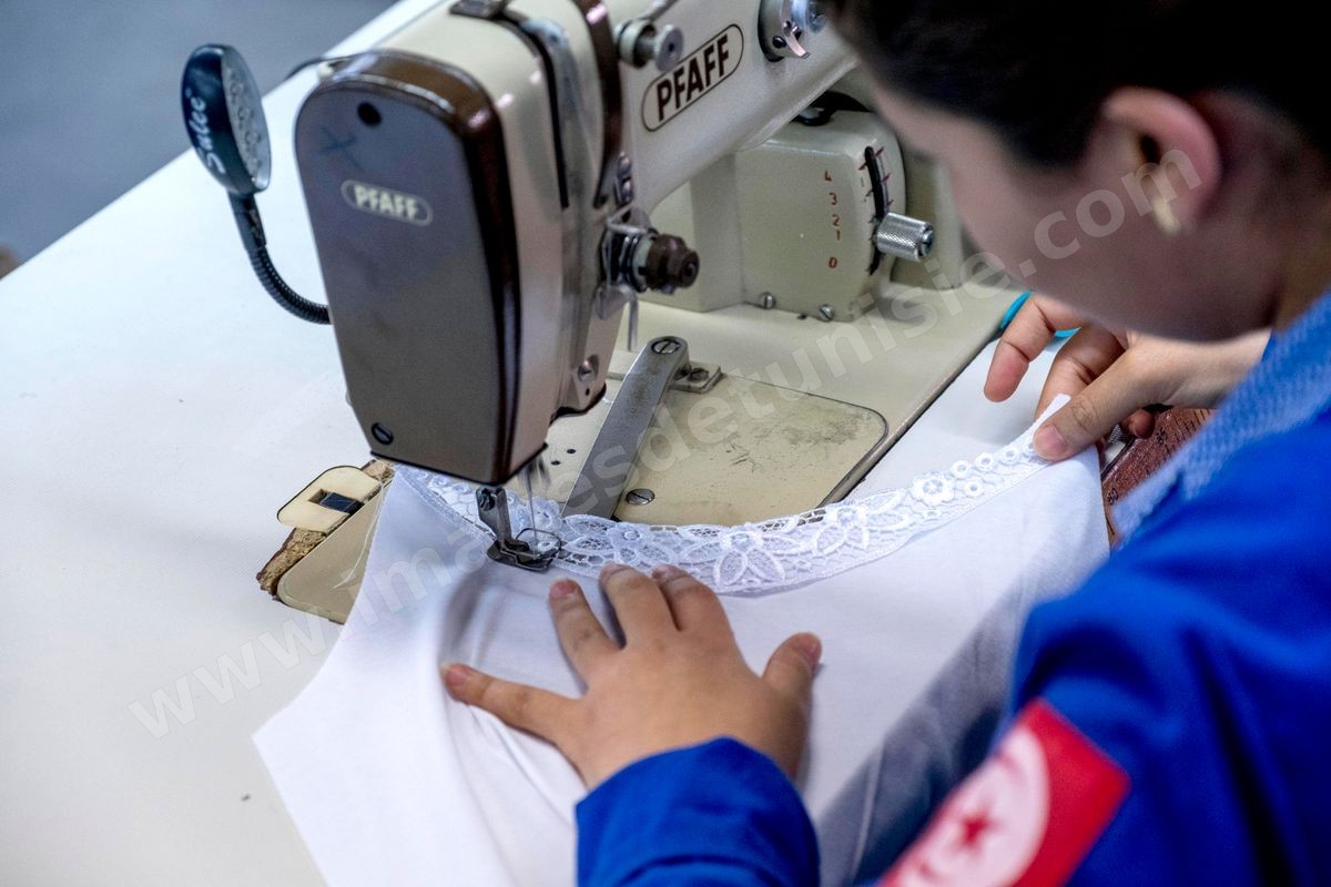 juin 2016 : Sté TOPEKA de textiles au Parc D'activités économiques de Bizerte site de Menzel Bourguiba.