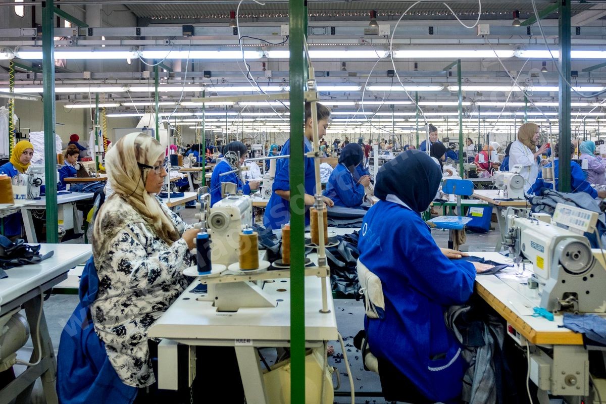 juin 2016 : Sté TOPEKA de textiles au Parc D'activités économiques de Bizerte site de Menzel Bourguiba.