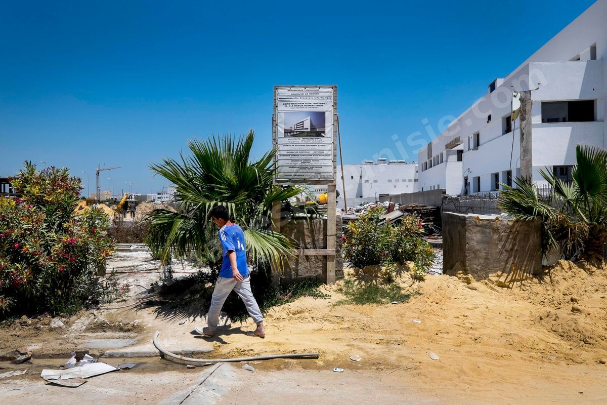 Extension du Pôle Technologique et de Communication d'El Ghazala dans la banlieue nord de Tunis