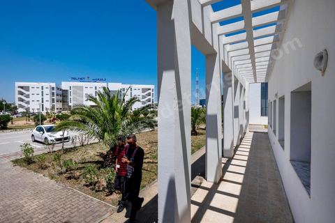 Batiment de Telnet Innovations Labs au Pôle Technologique et de Communication d'El Ghazala dans la banlieue nord de Tunis