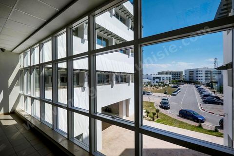 Batiment de Telnet Innovations Labs au Pôle Technologique et de Communication d'El Ghazala dans la banlieue nord de Tunis