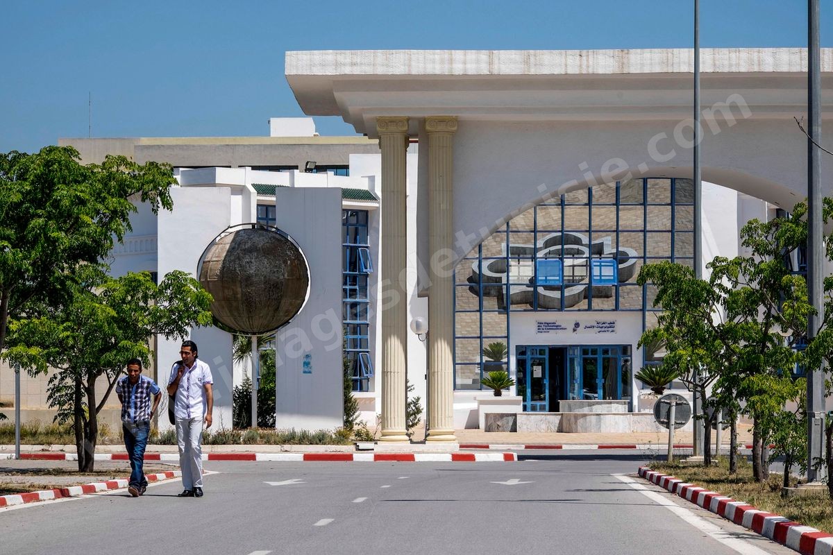 Pôle Technologique et de Communication d'El Ghazala dans la banlieue nord de Tunis
