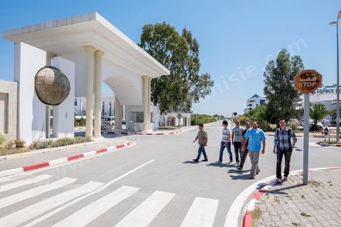 Pôle Technologique et de Communication d'El Ghazala dans la banlieue nord de Tunis