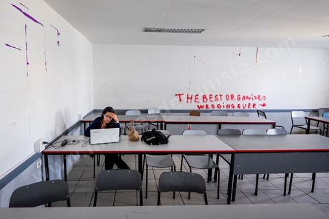 Ecole Supérieure Privée d'Ingénierie et de Technologiues (Esprit) au  Pôle Technologique et de Communication d'El Ghazala dans la banlieue nord de Tunis