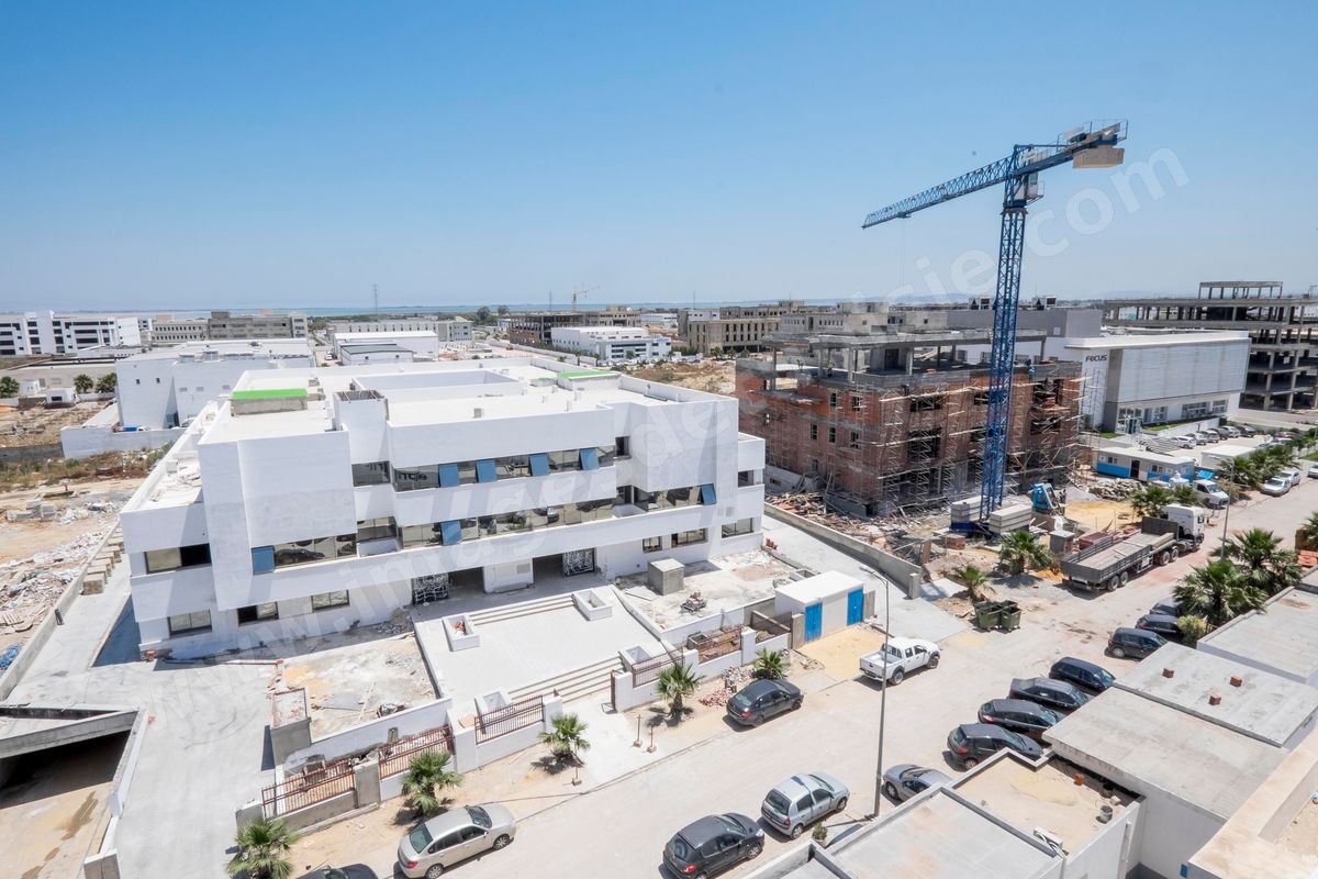 Pôle Technologique et de Communication d'El Ghazala dans la banlieue nord de Tunis