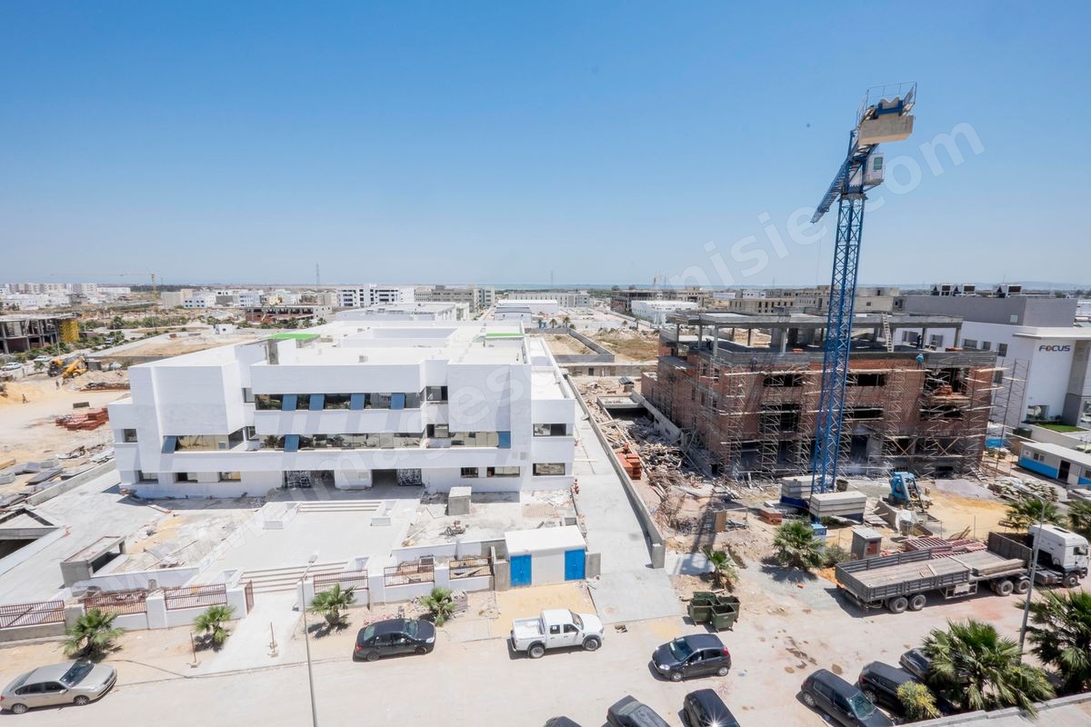 Pôle Technologique et de Communication d'El Ghazala dans la banlieue nord de Tunis