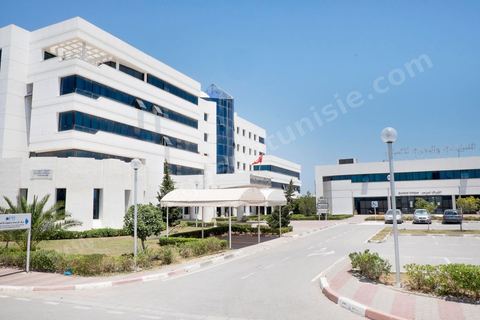 Pôle Technologique et de Communication d'El Ghazala dans la banlieue nord de Tunis