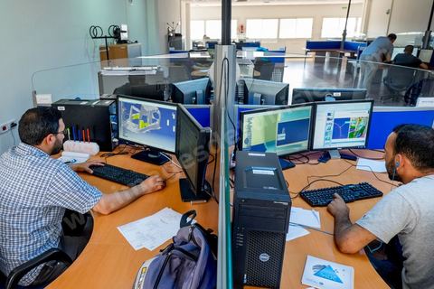 Pôle Technologique et de Communication d'El Ghazala dans la banlieue nord de Tunis