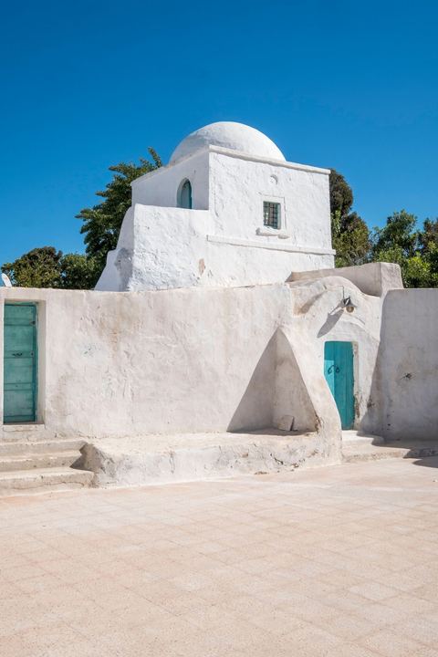 Mosquée des Etrangers au coeur de Houmt Souk sur l'île de Djerba