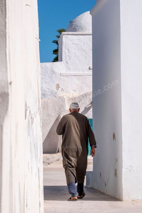 Mosquée des Etrangers au coeur de Houmt Souk sur l'île de Djerba