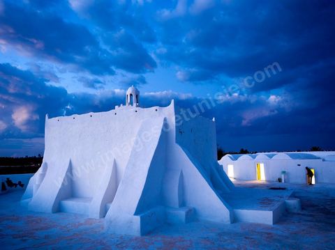 Mosquée Fadhloun près de Midoun sur l'île de Djerba