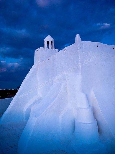 Mosquée Fadhloun près de Midoun sur l'île de Djerba