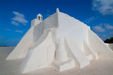 Mosquée Fadhloun près de Midoun sur l'île de Djerba