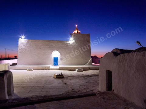 Mosquée Jemaa Kbir à Mellita sur l'île de Djerba