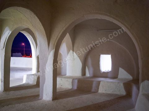 Mosquée Jemaa Kbir à Mellita sur l'île de Djerba