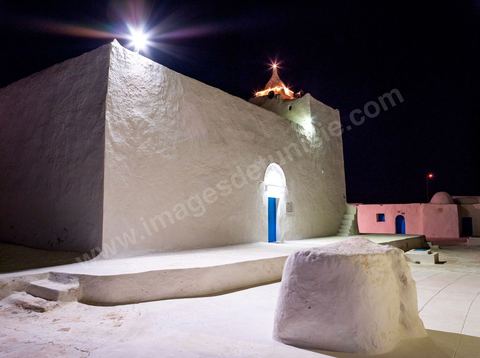 Mosquée Jemaa Kbir à Mellita sur l'île de Djerba