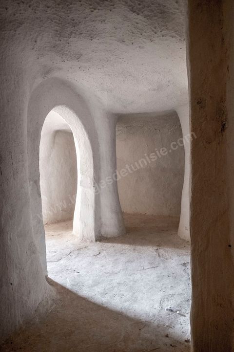 Mosquée souterraine Al Bardaoui à Mazran sur l'île de Djerba