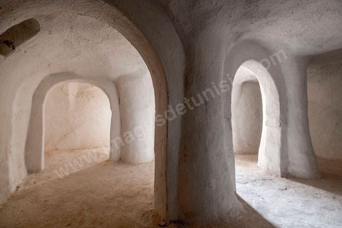 Mosquée souterraine Al Bardaoui à Mazran sur l'île de Djerba