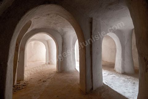 Mosquée souterraine Al Bardaoui à Mazran sur l'île de Djerba
