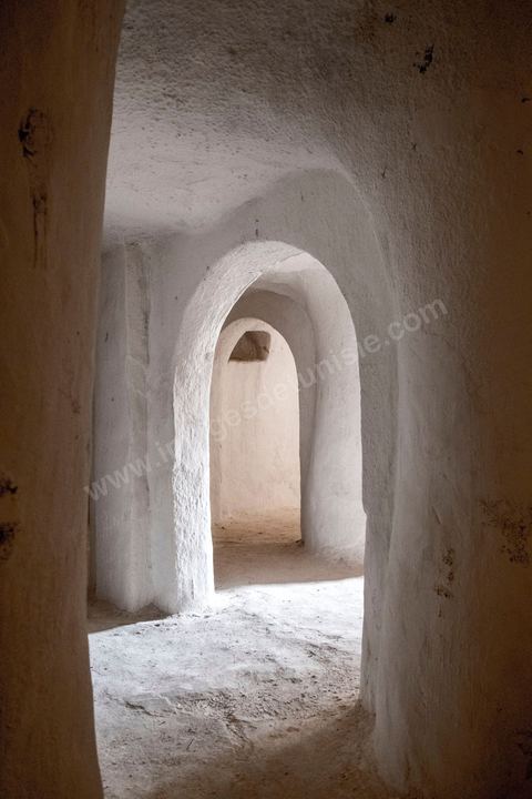 Mosquée souterraine Al Bardaoui à Mazran sur l'île de Djerba