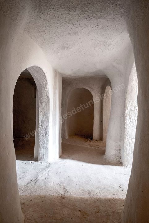Mosquée souterraine Al Bardaoui à Mazran sur l'île de Djerba