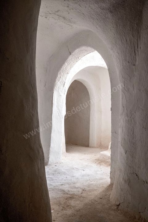Mosquée souterraine Al Bardaoui à Mazran sur l'île de Djerba