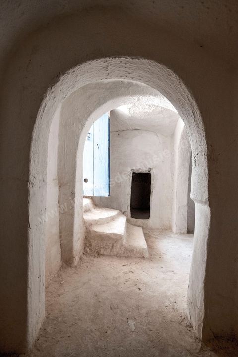 Mosquée souterraine Al Bardaoui à Mazran sur l'île de Djerba