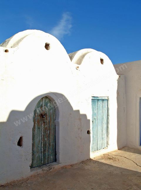 menzel traditionnel dans la campagne près de Midoun - Ile de Djerba