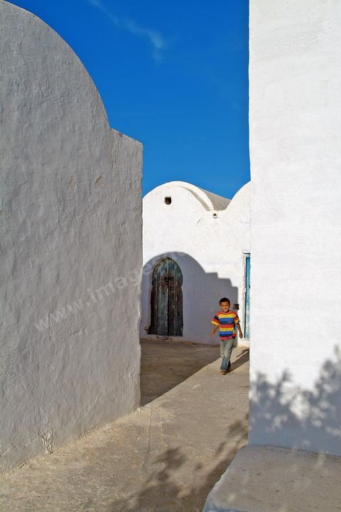 menzel traditionnel dans la campagne près de Midoun - Ile de Djerba