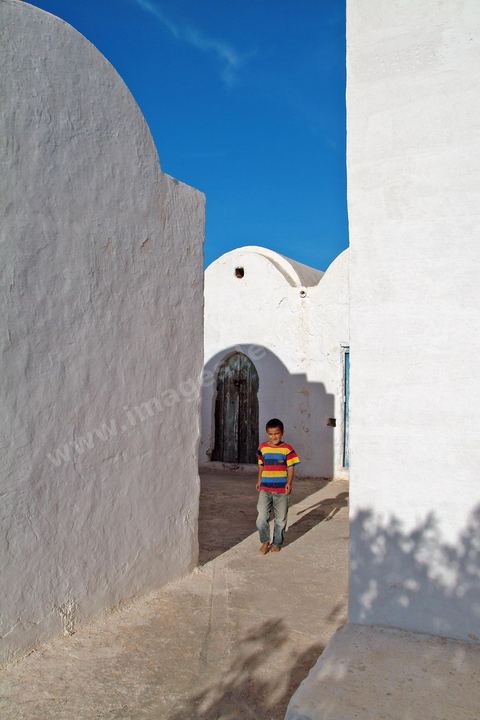 menzel traditionnel dans la campagne près de Midoun - Ile de Djerba