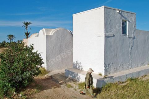 menzel traditionnel dans la campagne près de Midoun - Ile de Djerba