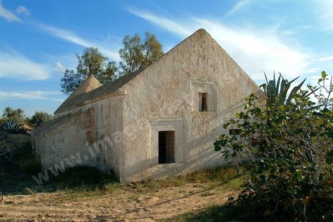 atelier de tissage dans la campagne près de Midoun - Ile de Djerba