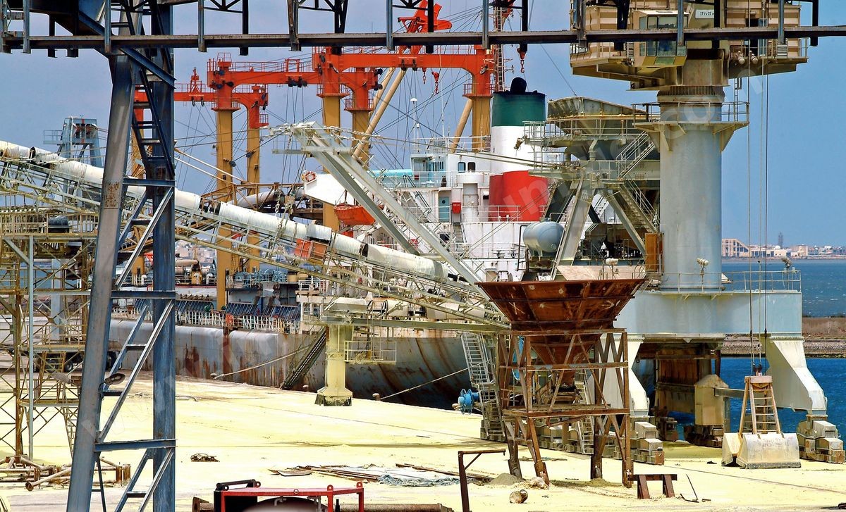 Port de phosphate à Sfax