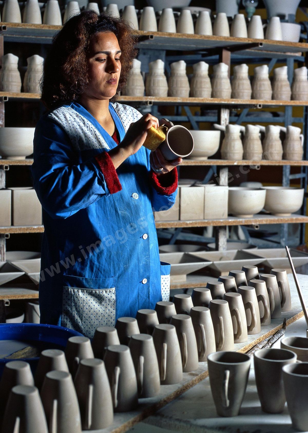 Atelier Bel Art, usine de production de céramique artistique au Cap Bon