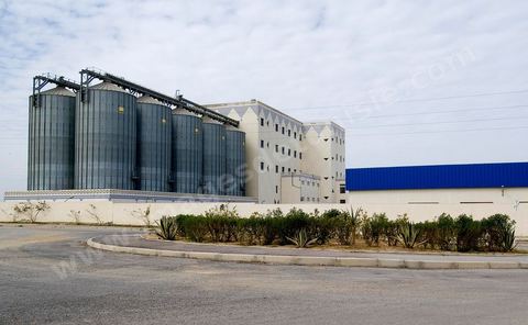 Semoulerie dans la Zone Industrielle de Sousse Sud entre Sousse et Monastir