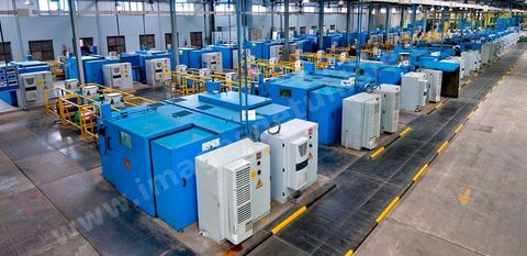 Usine de COFICAB fabrication des fils câbles électriques destinés à l’industrie automobile à Sedjoumi dans la banlieue ouest de Tunis