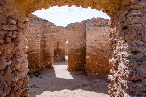 Thyna – l’antique Thaenae – est l’un des principaux sites archéologiques de la région de Sfax, situé à une douzaine de kilomètres au sud de la ville, sur le littoral tunisien. Ancienne cité punique, elle passe sous domination numide après la chute de Carthage en 146 av. J.-C., puis devient romaine en 46 av. J.-C. Élevée au rang de colonie au IIᵉ siècle, Thaenae connaît une importante prospérité durant l’époque romaine et reste occupée jusqu’à l’Antiquité tardive. Au IVᵉ siècle, la ville est protégée par une imposante enceinte de près de trois kilomètres, ponctuée de 84 tours et de trois portes. Aujourd’hui, le site conserve notamment les vestiges de ses remparts, de plusieurs établissements thermaux, dont les Thermes des Mois, de maisons antiques comme la Maison de Dionysos, ainsi que de vastes ensembles funéraires et nécropoles. Encore largement inexplorée, Thaenae fait aujourd’hui l’objet de nouvelles campagnes de recherches archéologiques et de valorisation.