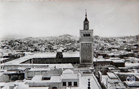 Tunis - Carte postale ancienne Tunisie