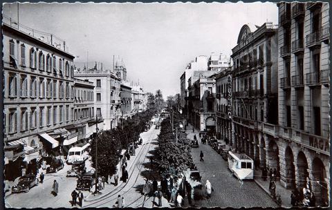 Avenue de Rome - Carte postale ancienne Tunisie