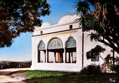 Tunis - La Kouba du Belvédère 1955 - Carte postale ancienne Tunisie
