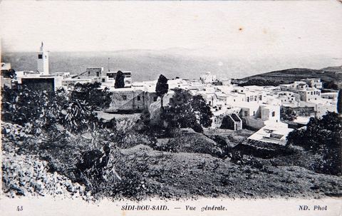 Sidi Bou Saïd - Carte postale ancienne Tunisie